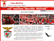 Tablet Screenshot of cbenfica.com